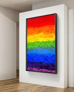 Micha Lenartowicz (Lenar) - Rainbow Abstract - XXL, Antiek en Kunst, Kunst | Schilderijen | Modern