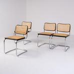 Gavina - Marcel Breuer - Chaise (4) - Cesca - Acier, paille