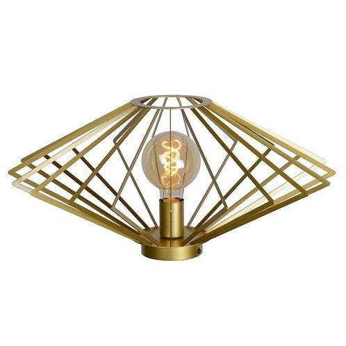 Lucide DIAMOND - Tafellamp - Ø 52 cm - 1xE27 - Mat, Maison & Meubles, Lampes | Lampes de table, Envoi