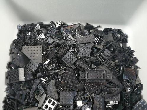 Lego - geen serie - Partij Zwarte onderdelen +/- 3,00 kilo -, Kinderen en Baby's, Speelgoed | Duplo en Lego