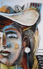 Jone Hopper - Belle dame de la côte dAzur, Antiquités & Art, Art | Peinture | Moderne