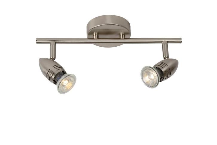 Lucide CARO-LED - Plafondspot - LED - GU10 - 2x5W, Huis en Inrichting, Lampen | Spots, Nieuw, Verzenden