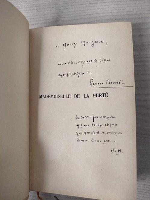 Signé ; Pierre Benoit - Mademoiselle de la Ferté [exemplaire, Antiek en Kunst, Antiek | Boeken en Manuscripten