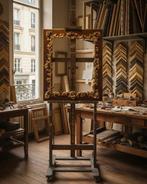 Lijst - Verguld hout - Een weelderige lijst in Rococo-stijl., Antiek en Kunst