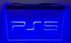 PS5 PS 5 neon bord lamp LED verlichting reclame lichtbak *bl, Huis en Inrichting, Verzenden, Nieuw
