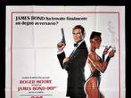 Roger Moore - James Bond - Grace Jones - Spy movie poster -