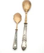 Lepel (2) - .833 zilver - Twee lepels