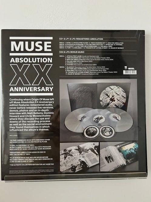 Muse - Absolution XX Anniversary - Vinyl & CD Box - Coffret, Cd's en Dvd's, Vinyl Singles