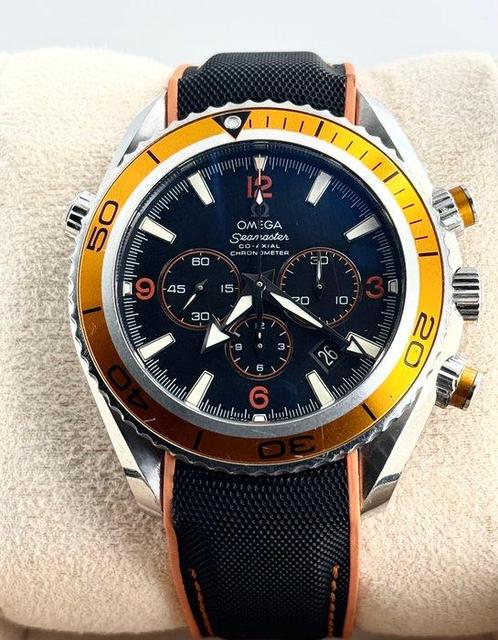 Omega - Seamaster Planet Ocean Chronograph - 2218.50 - Heren, Handtassen en Accessoires, Horloges | Heren