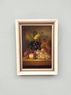 Nederlandse school (XX) - Stilleven met druiven en perziken, Antiek en Kunst