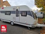 HOBBY De Luxe 495 WFB  Bouwjaar 2021, Caravans en Kamperen, Rondzit, Hobby, Frans bed, 7 tot 8 meter