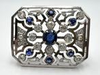Broche - 18 karaat Platina, Witgoud -  2.24ct. tw. Diamant