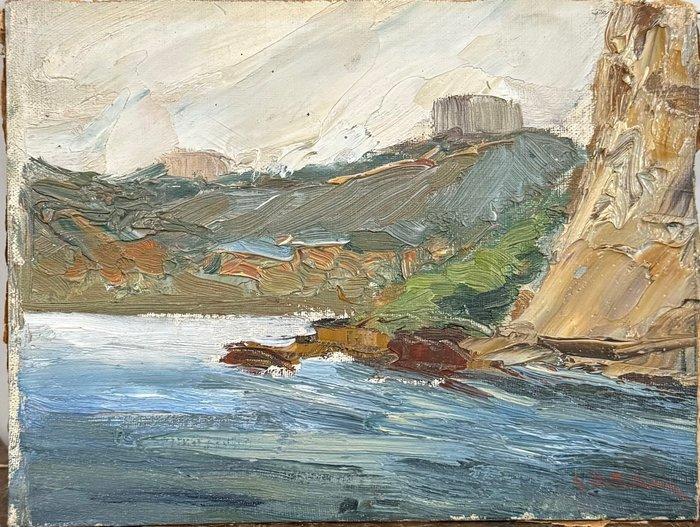 Giovanni Battista Ciolina (1870-1955), Attr. a - Marina, Antiek en Kunst, Kunst | Schilderijen | Klassiek