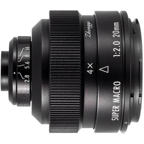 Zhongyi Mitakon 20mm F/2.0 4.5X Super Macro Sony E OUTLET, Audio, Tv en Foto, Foto | Lenzen en Objectieven, Zo goed als nieuw