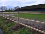 Veiling - Houten paardenhekwerk 3-regels 360m, Nieuw