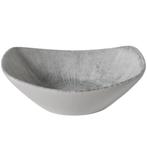 Sausschaaltjes | STRIPES | Porselein | Lichtgrijs | 12, Verzenden, Nieuw in verpakking