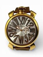 GaGà Milano - Manuale 46 – Gold PVD – Mesh Bracelet - Full, Handtassen en Accessoires, Horloges | Heren, Nieuw