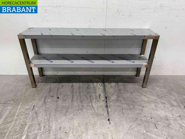 Combisteel inox Double Etagere Bridge 140 x 30 x 66 cm, Zakelijke goederen, Horeca | Overige, Verzenden