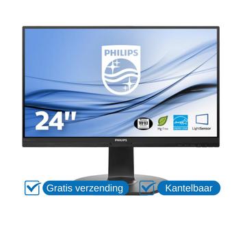Philips Brilliance B-line  241B7QGJEB Zwart 23.8 inch beschikbaar voor biedingen