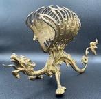 Porte couteau - Bronze - Art Nouveau Draak