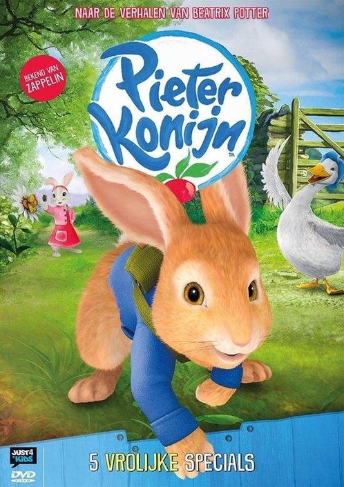 Pieter Konijn - 5 Vrolijke Specials op DVD, Cd's en Dvd's, Dvd's | Tekenfilms en Animatie, Nieuw in verpakking, Verzenden