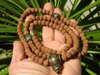 Multi-Dzi Rudraksha (108) Meditatie Mala - Gezegend door