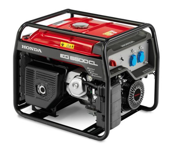 Stroomgroep Honda EG5500CL 230V Generator, Zakelijke goederen, Machines en Bouw | Aggregaten, Ophalen of Verzenden
