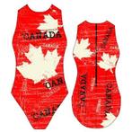 Special Made Turbo Waterpolo badpak CANADA VINTAGE, Sports nautiques & Bateaux, Verzenden