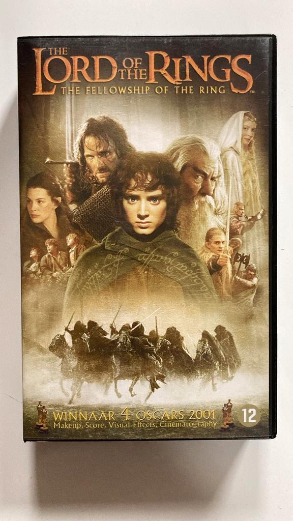 THE LORD OF THE RINGS: THE FELLOWSHIP OF THE RING (VHS), Cd's en Dvd's, VHS | Film, Gebruikt
