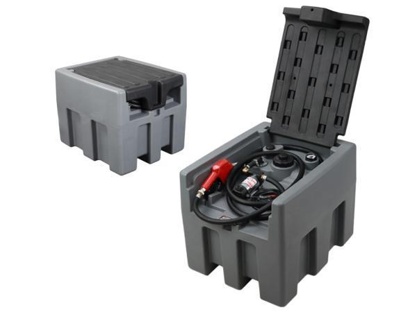 Veiling - RTE mobiele dieseltank 400L met 12V pomp, Articles professionnels, Machines & Construction | Pompes & Compresseurs