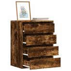 vidaXL Ladekast 60x41x76 cm bewerkt hout oud houtkleurig, Verzenden, Nieuw