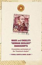 Marx and Engelss German ideology Manuscripts. Carver, T.., Carver, T., Verzenden