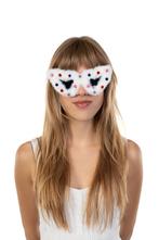 Hartjes Bont Zonnebril Wit Montuur Steentjes Kunststof Zwart, Hobby en Vrije tijd, Ophalen of Verzenden, Nieuw