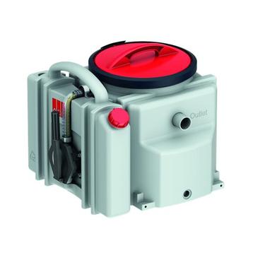 Lipu-Mobil vetafscheider 0.8 ltr./sec. met vet-afvoertank, Verzenden