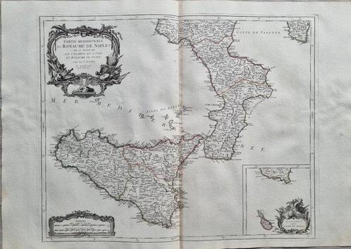 Italië - Sicilië, Calabrië, eiland Malta; Santini, Paolo /, Boeken, Atlassen en Landkaarten