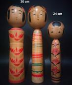 Beeldje, Vijf kokeshi in verschillende stijlen en formaten