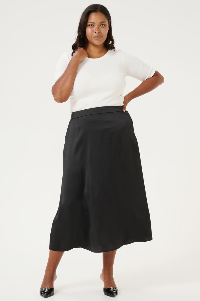 Kaffe Curve rok Dina satijn50Maat 46/48 (XL) of groter, Vêtements | Femmes, Jupes, Envoi