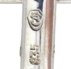 Zonder Minimumprijs - Manchetknopen Zilver - Paardensport /, Handtassen en Accessoires, Antieke sieraden