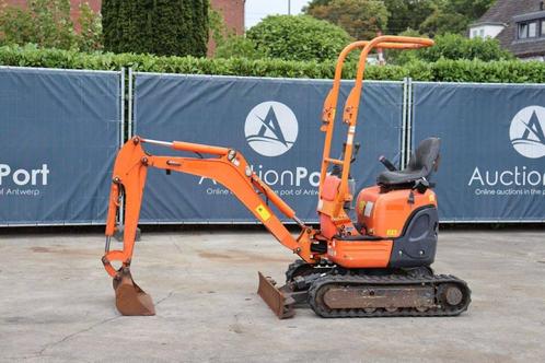Veiling: Minigraver Kubota U10-3 Diesel 7.4kW 2015, Zakelijke goederen, Machines en Bouw | Kranen en Graafmachines, Ophalen
