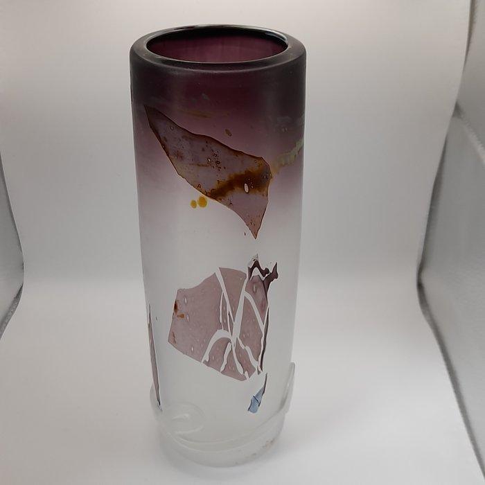 Val Saint Lambert - Louis Leloup - Vaas - Kristal, Antiek en Kunst, Antiek | Glaswerk en Kristal