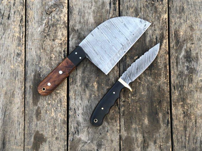 Keukenmes - Prestigieuze met de hand gemaakte Servische, Antiek en Kunst, Antiek | Keukengerei