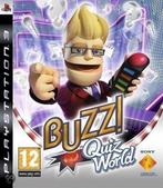 Buzz Quiz World met 4 draadloze buzzers en dongle (ps3, Games en Spelcomputers, Ophalen of Verzenden, Nieuw
