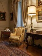 Tafellamp - Hout, Textiel - Lamp Luigi XV