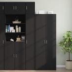 vidaXL Armoire de rangement mince noir 30x42,5x225cm, Maison & Meubles, Verzenden, Neuf