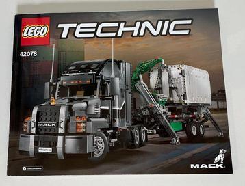 Lego Set - 42078 - Technic - Mack Anthem beschikbaar voor biedingen