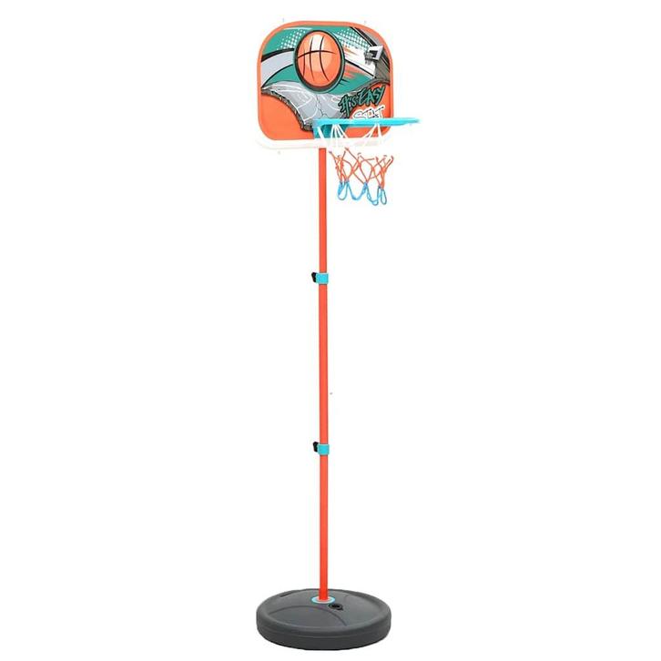 vidaXL Basketbalset draagbaar verstelbaar 133-160 cm, Sport en Fitness, Basketbal, Nieuw, Verzenden