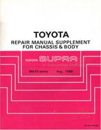 1988 TOYOTA SUPRA CHASSIS & CARROSSERIE (SUPPLEMENT), Autos : Divers