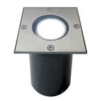Grondspots Grondspot LED Ø11 incl. GU10 Vierkant RVS, Tuin en Terras, Verzenden, Nieuw