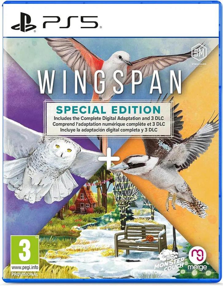 Wingspan-Special Edition (PlayStation 5) NIEUW, Games en Spelcomputers, Games | Sony PlayStation 5, Ophalen of Verzenden