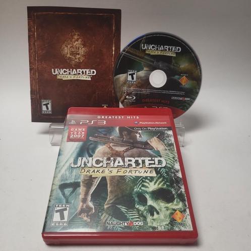 Uncharted Drake’s Fortune Greatest Hits American Edition PS3, Games en Spelcomputers, Games | Sony PlayStation 3, Zo goed als nieuw